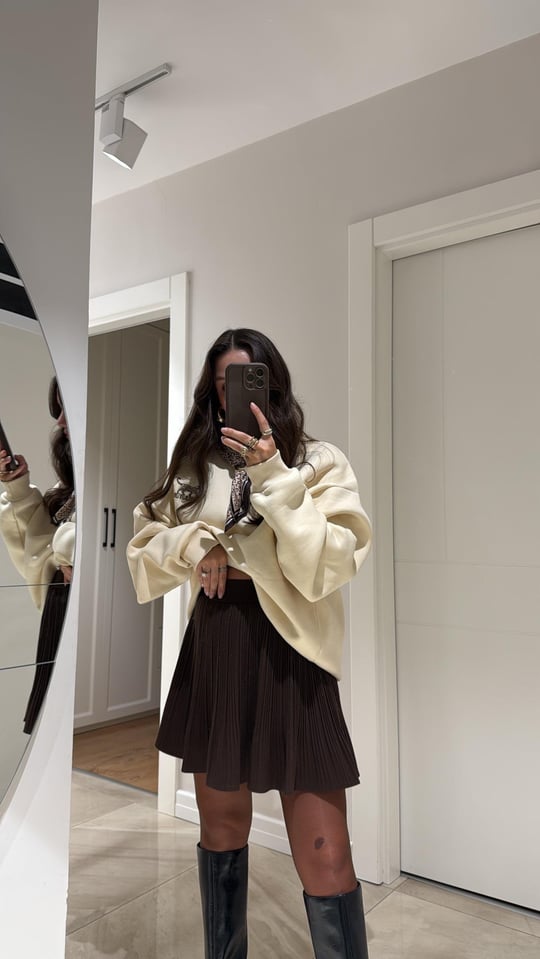 Pleated Skirt
