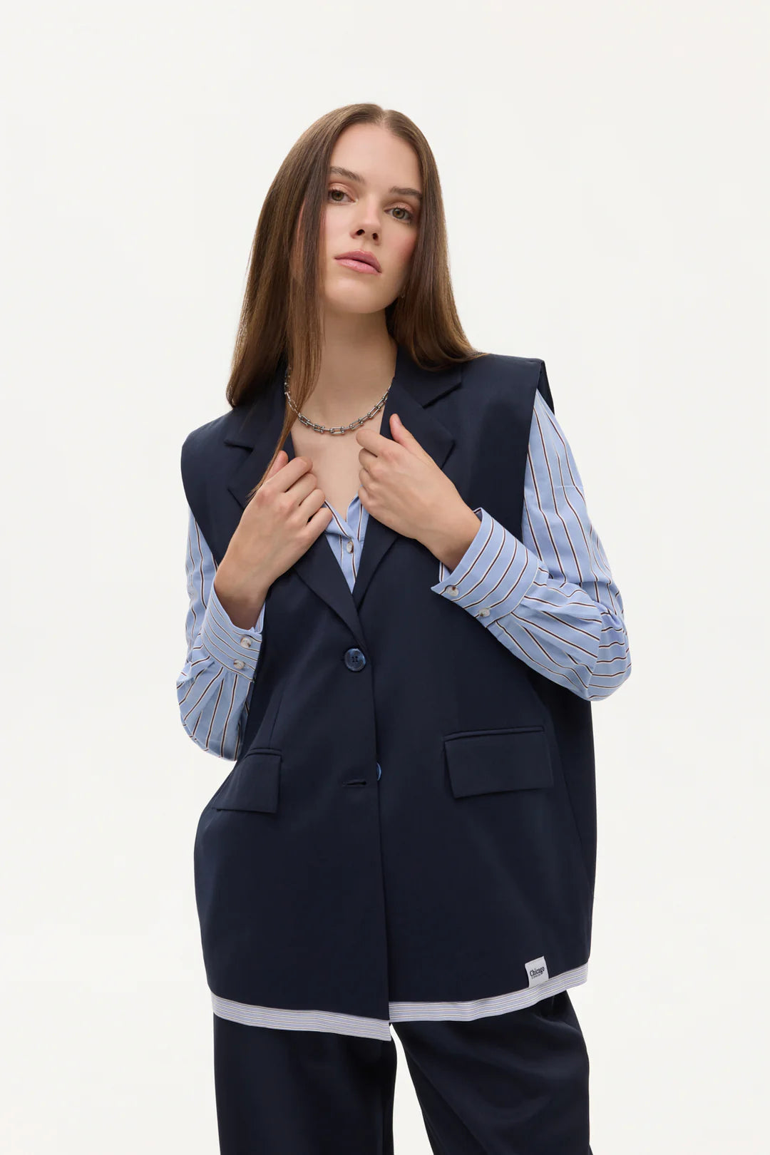 Oversized Vest Jacket