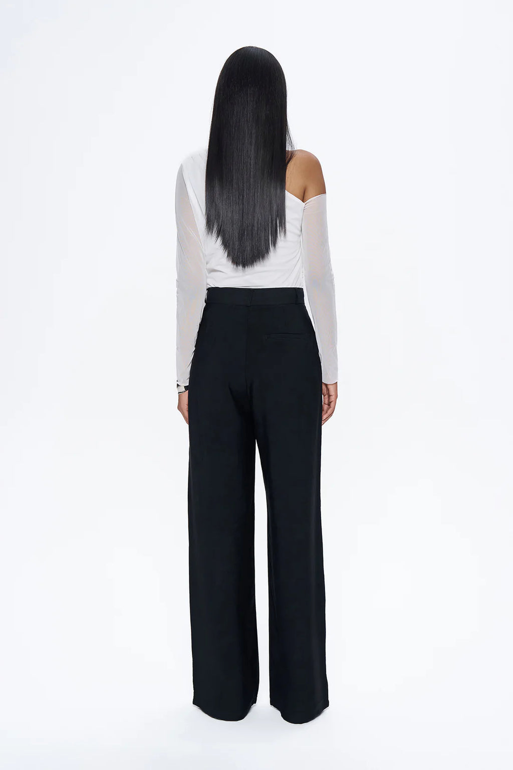 Tencel pants - Black