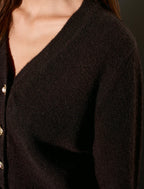 Dilvin Brown Cardigan