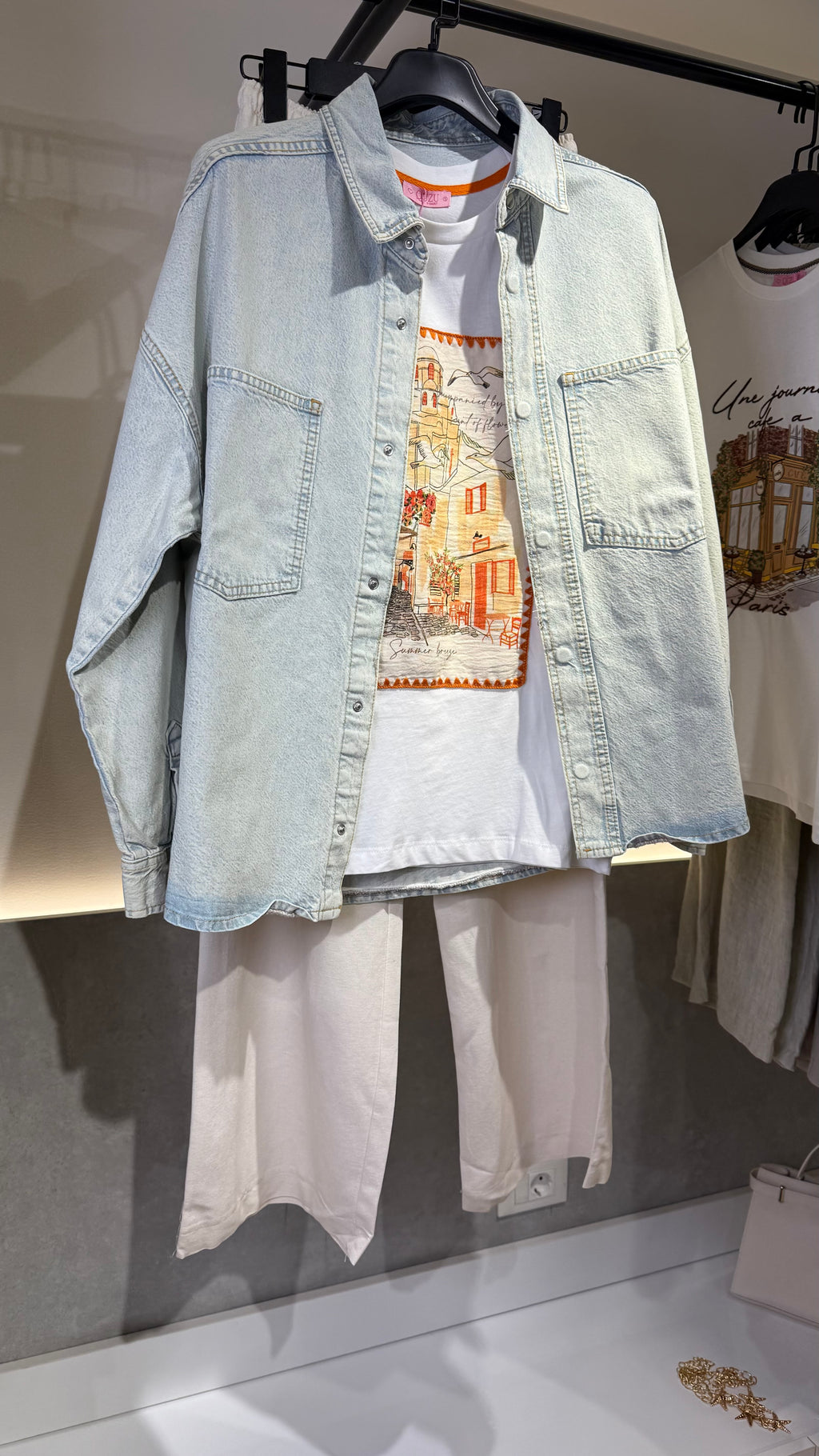 Crepe Pants - Beige