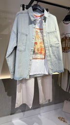 Crepe Pants - Beige