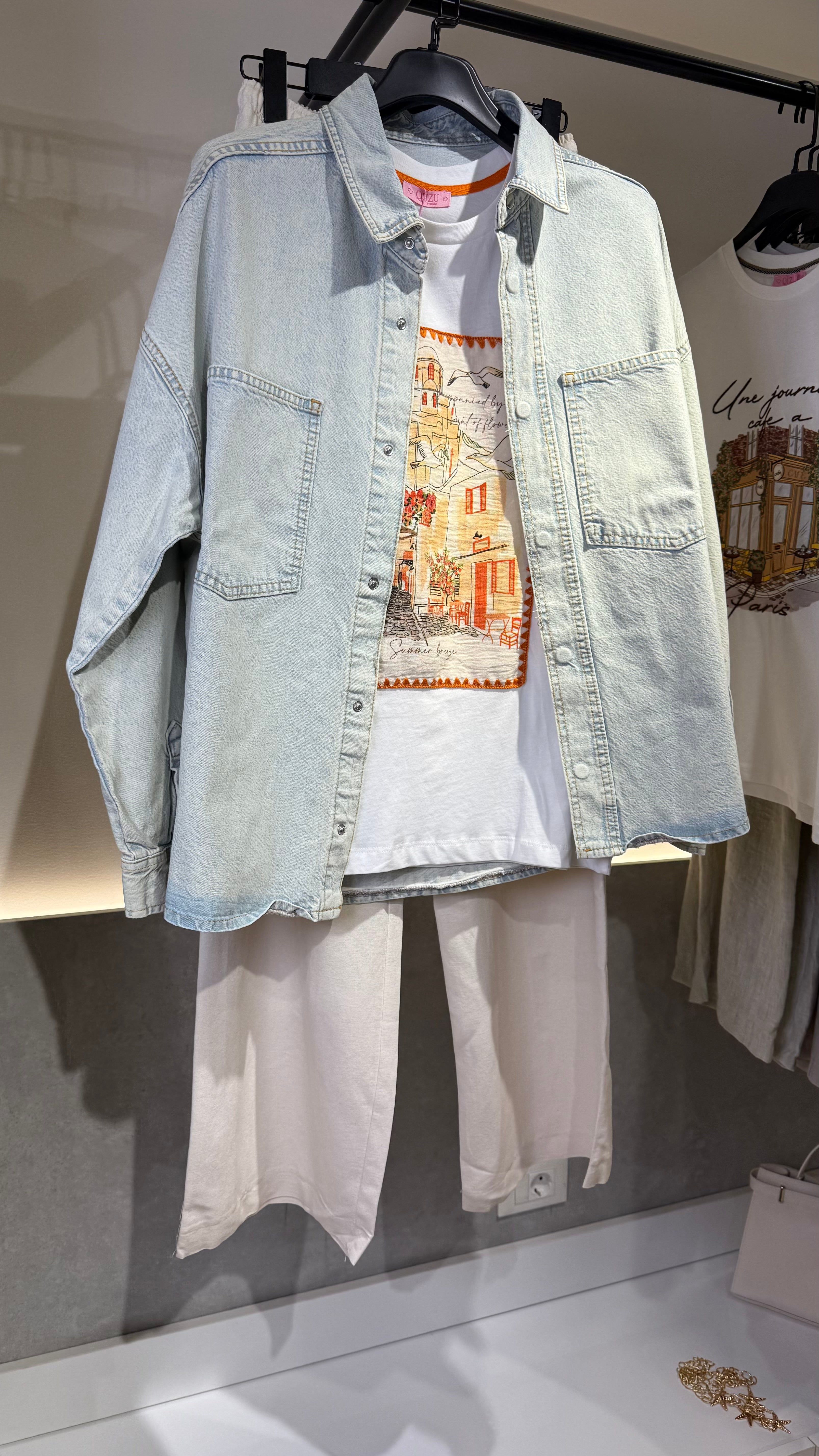 Crepe Pants - Beige