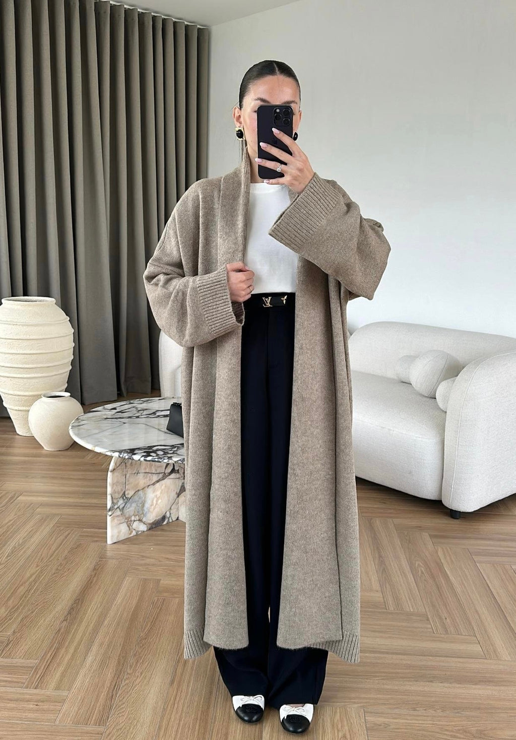 Basic Mink wool cardigan