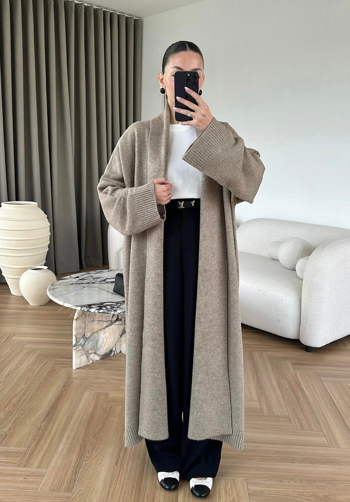 Basic Mink wool cardigan