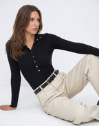 Mila Knit Top - Black