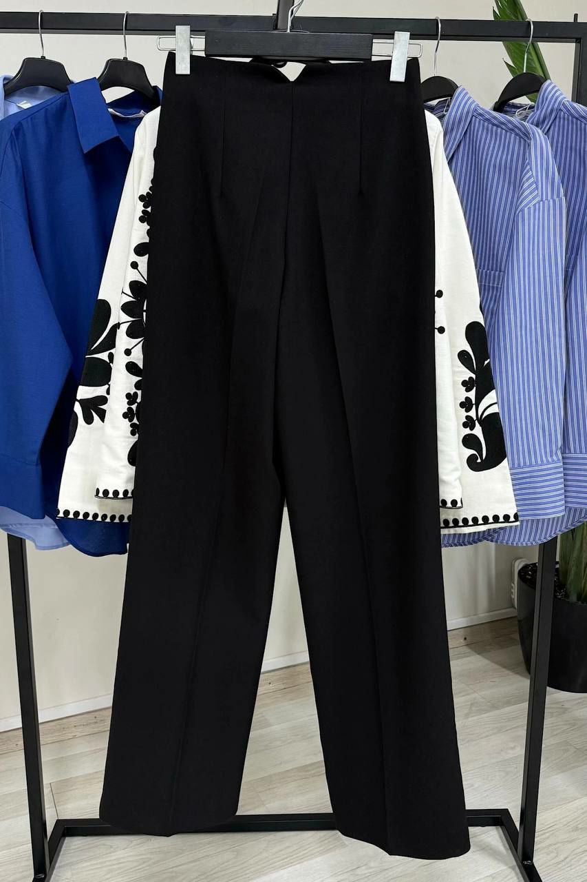 Zr cut darted palazzo