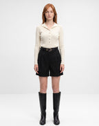 Mila Knit Top - Beige