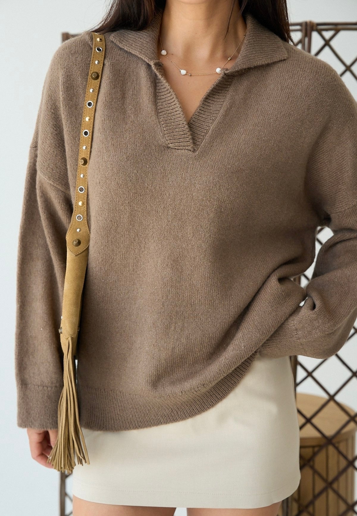 V-neck Sweater