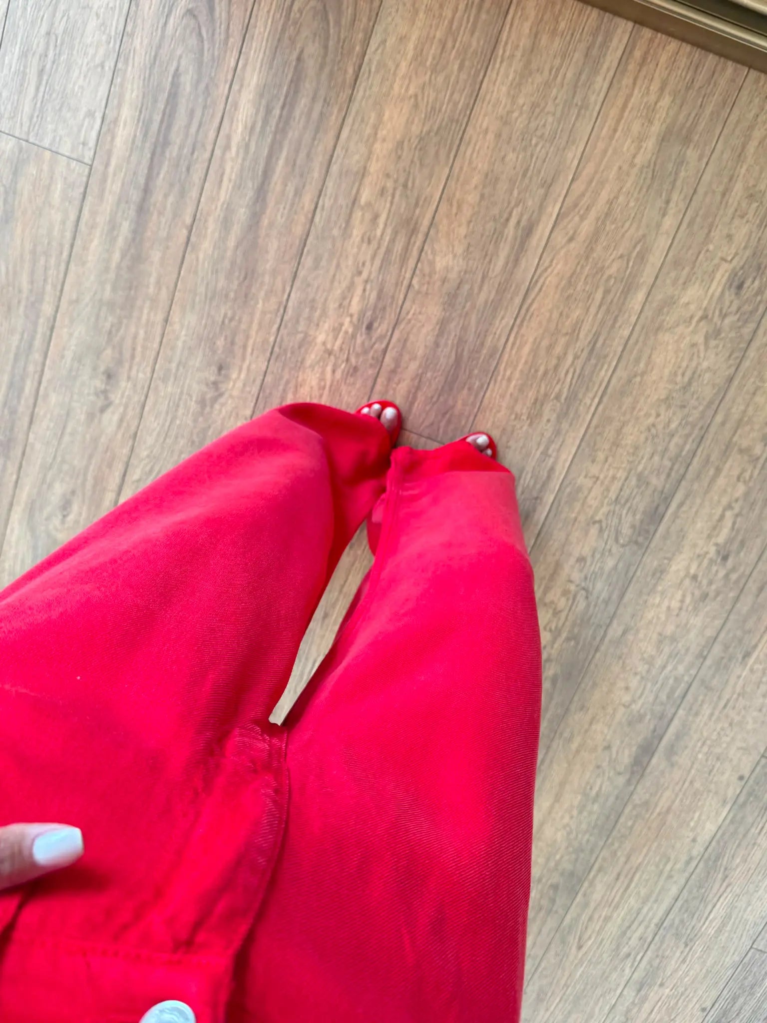 Tencel Jeans - Red