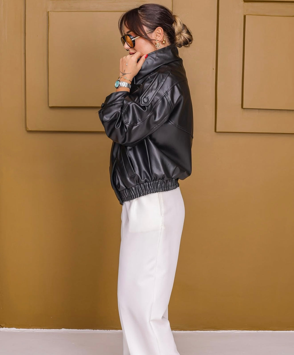 Bomber Leather Jacket