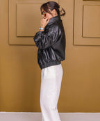 Bomber Leather Jacket