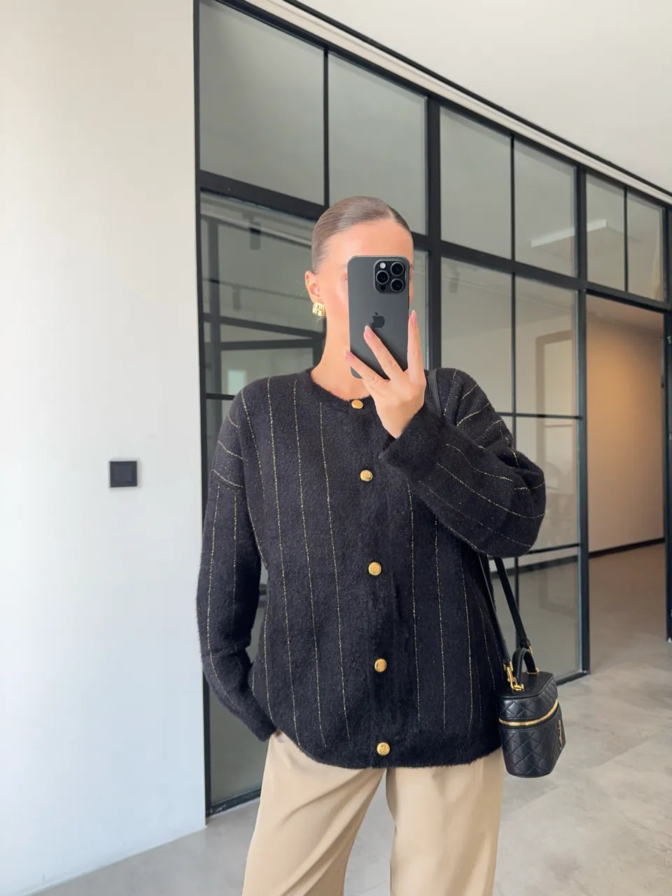 Striped Cardigan