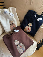 Club Sweater - Brown