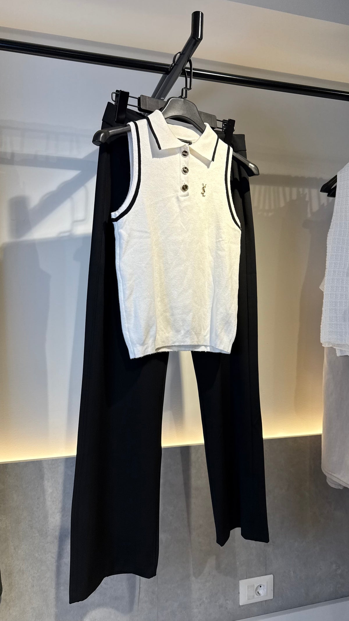 Ysl Top - White