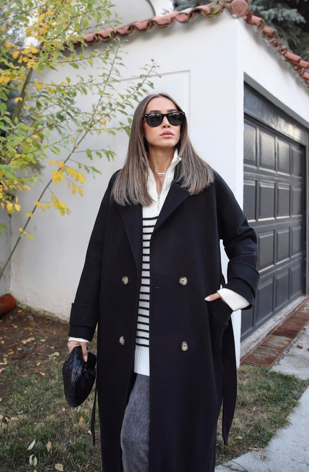 Oversized Coat - Black