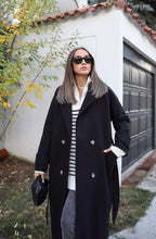 Oversized Coat - Black