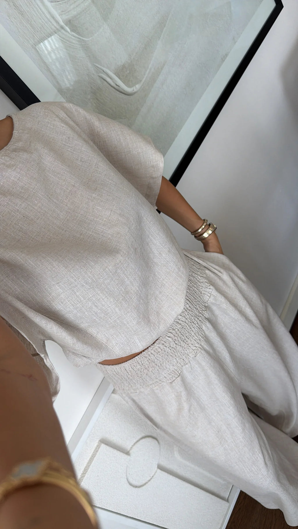 Luna Linen Lounge Set