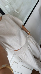 Luna Linen Lounge Set