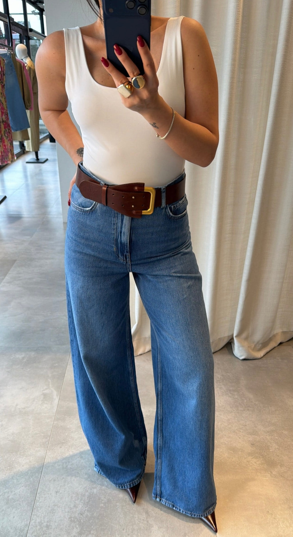 Zr Wide Leg Jeans