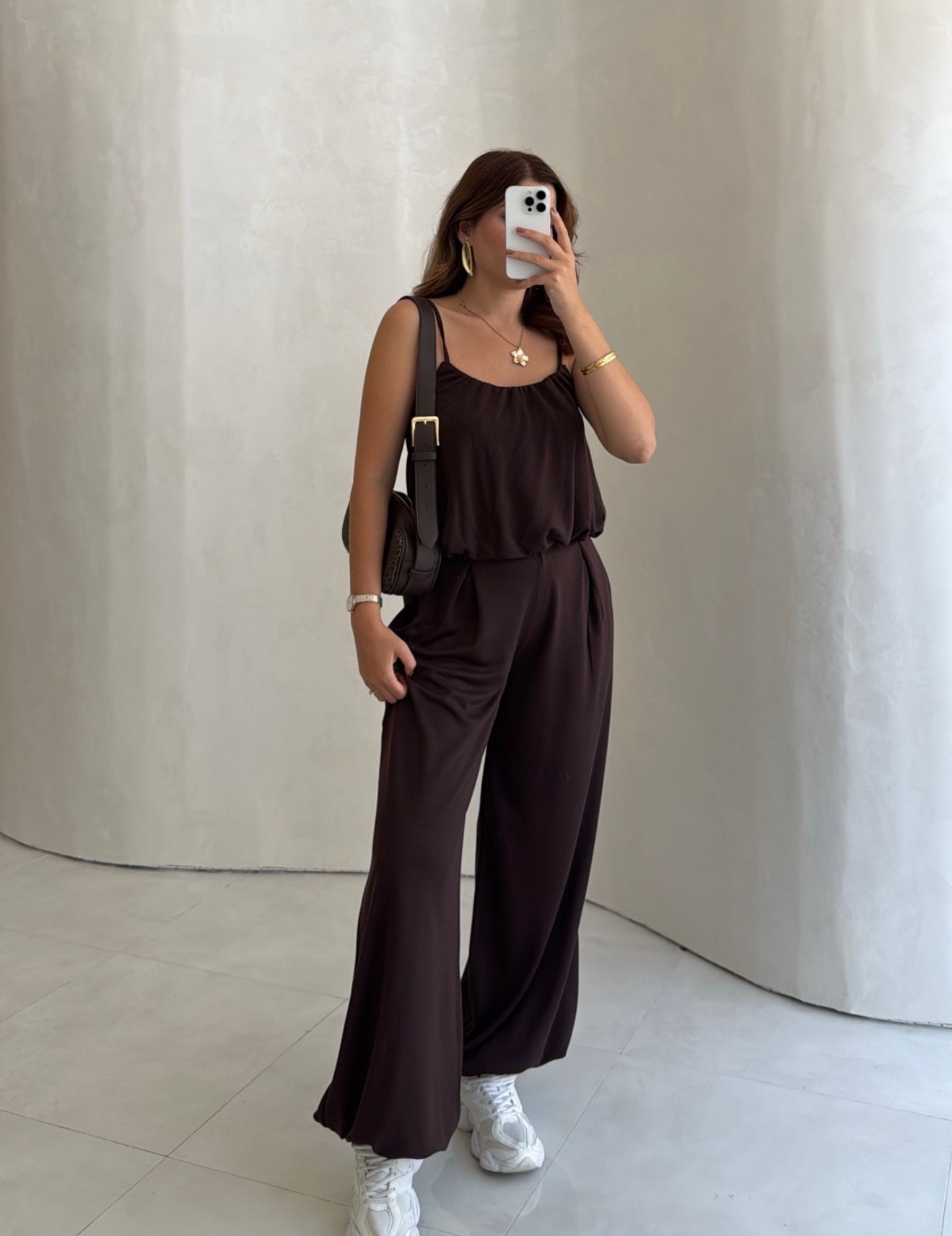 Milan Lounge Set - Brown
