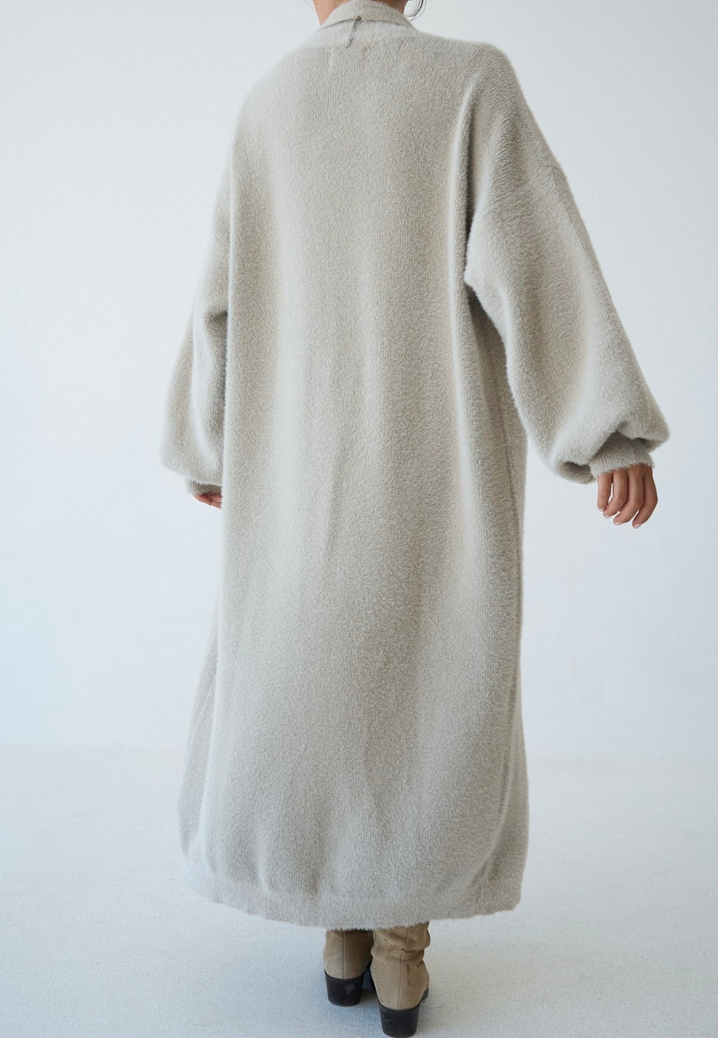 Maxi Wool Blend Cardigan
