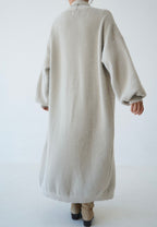 Maxi Wool Blend Cardigan