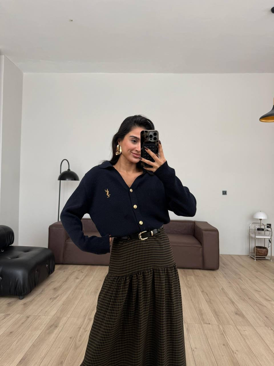 Ysl Black Cardigan
