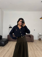 Ysl Black Cardigan