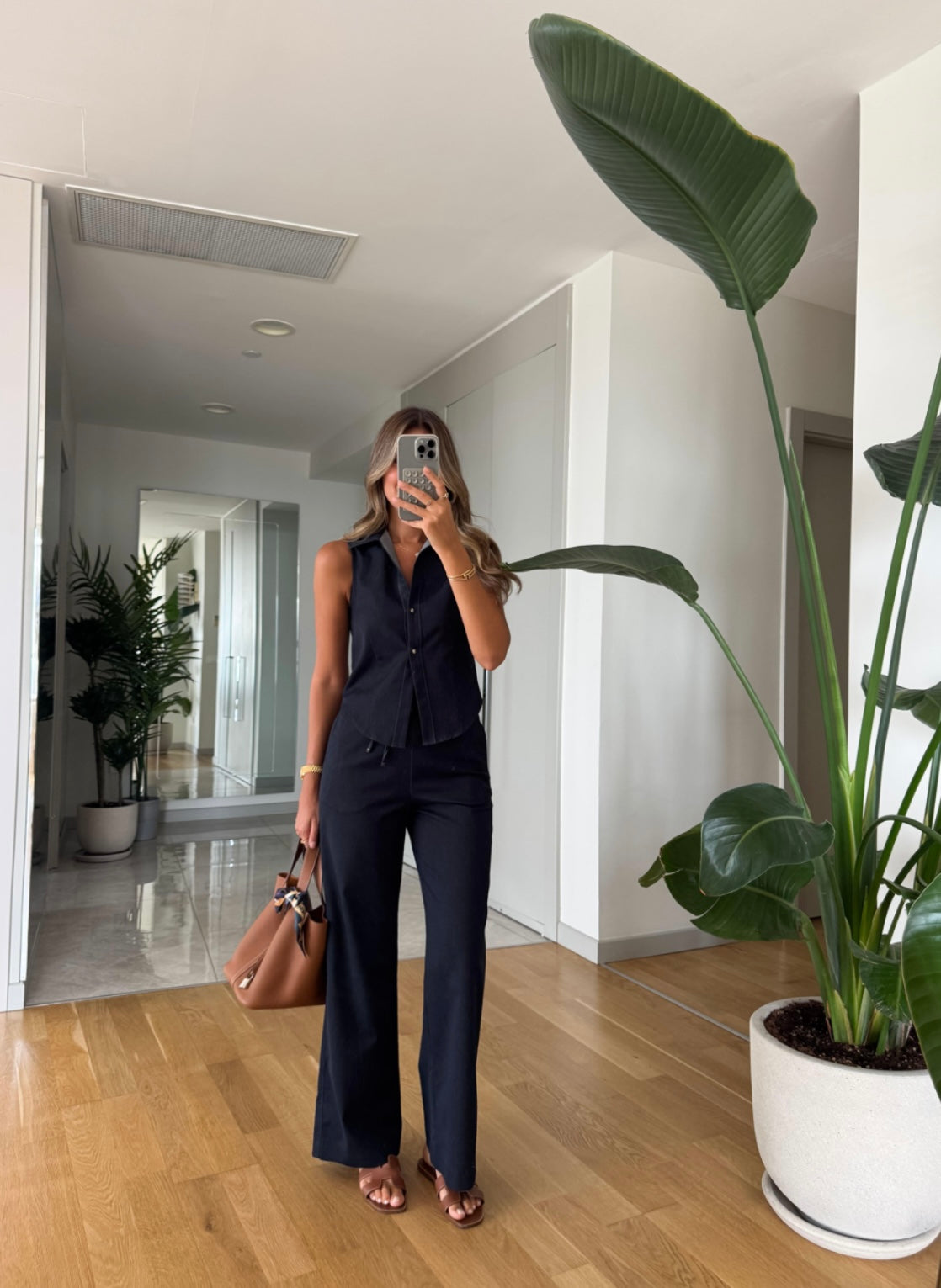 Dilvin Navy Pants