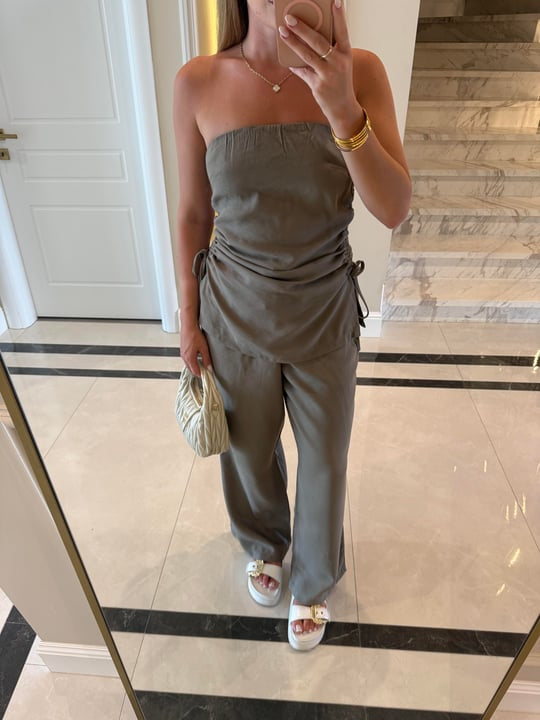 Strapless Top
