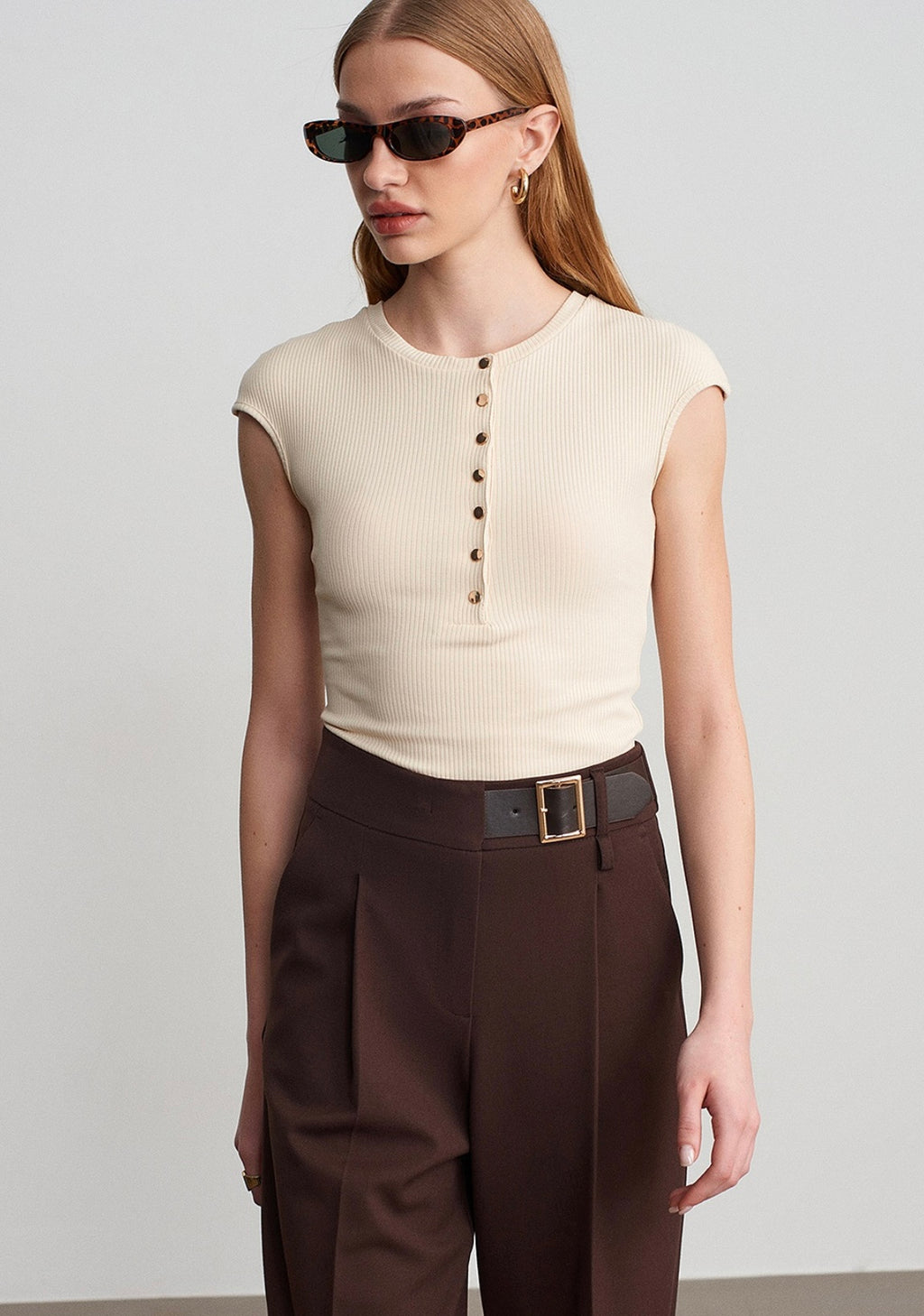 Mila Ribbed Top