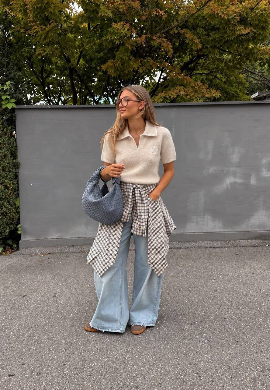 Loewe Knit Top - Beige