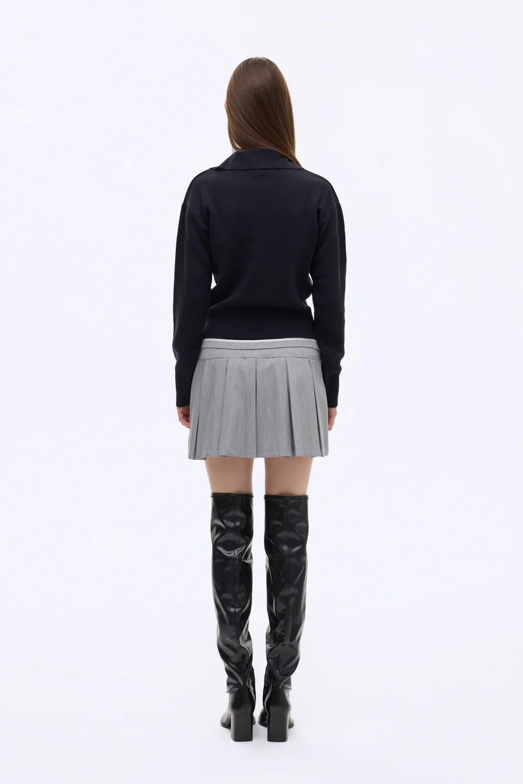 Navy State College Sweater