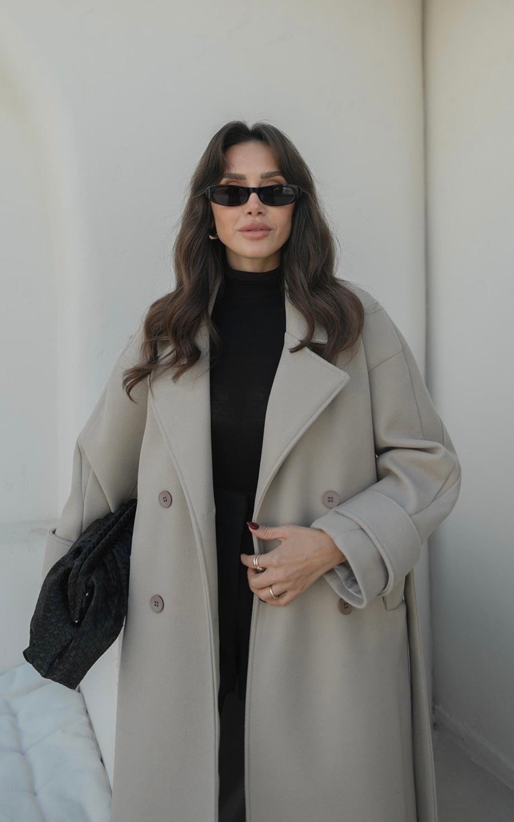 Oversized Coat - Beige