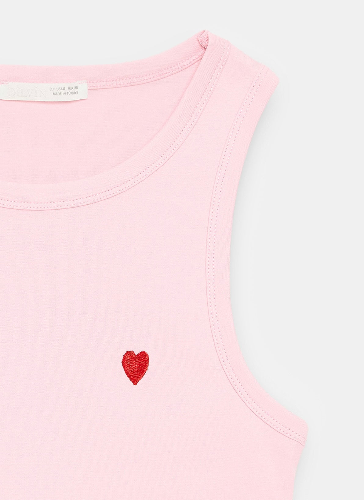 Heart Tank Top - Pink