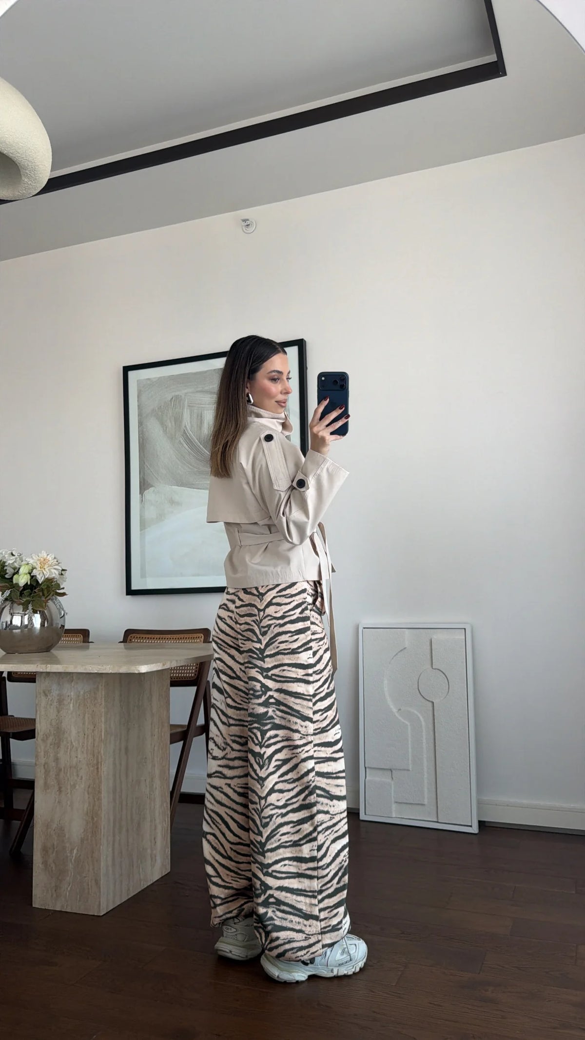 Zebra Print Pants