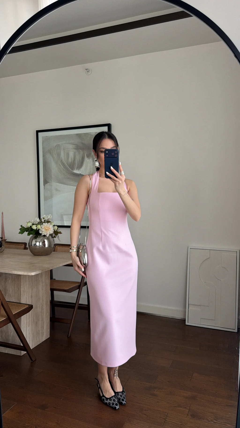 Halter-neck Dress