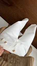Marina Gold Button Jeans