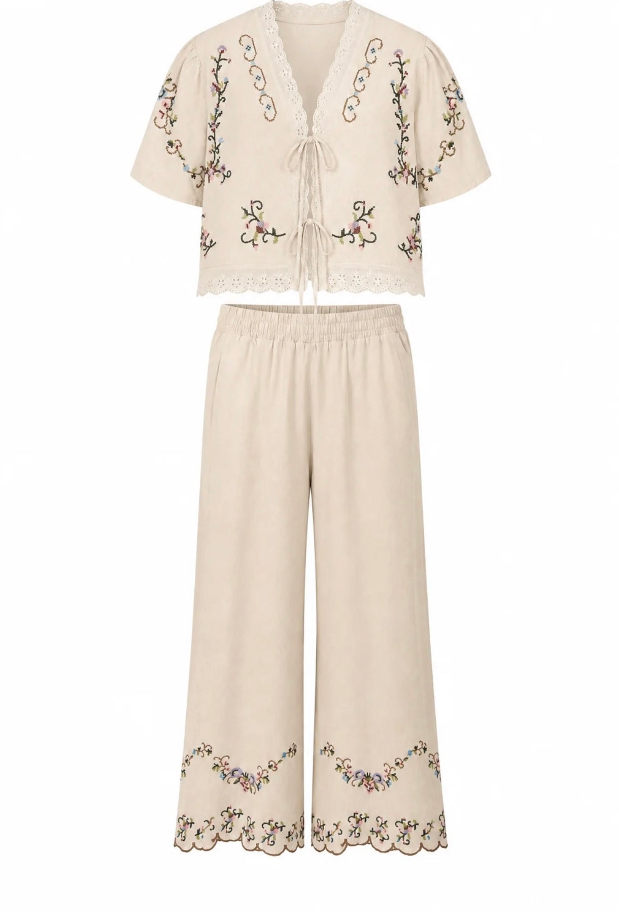 Beige Vintage Set