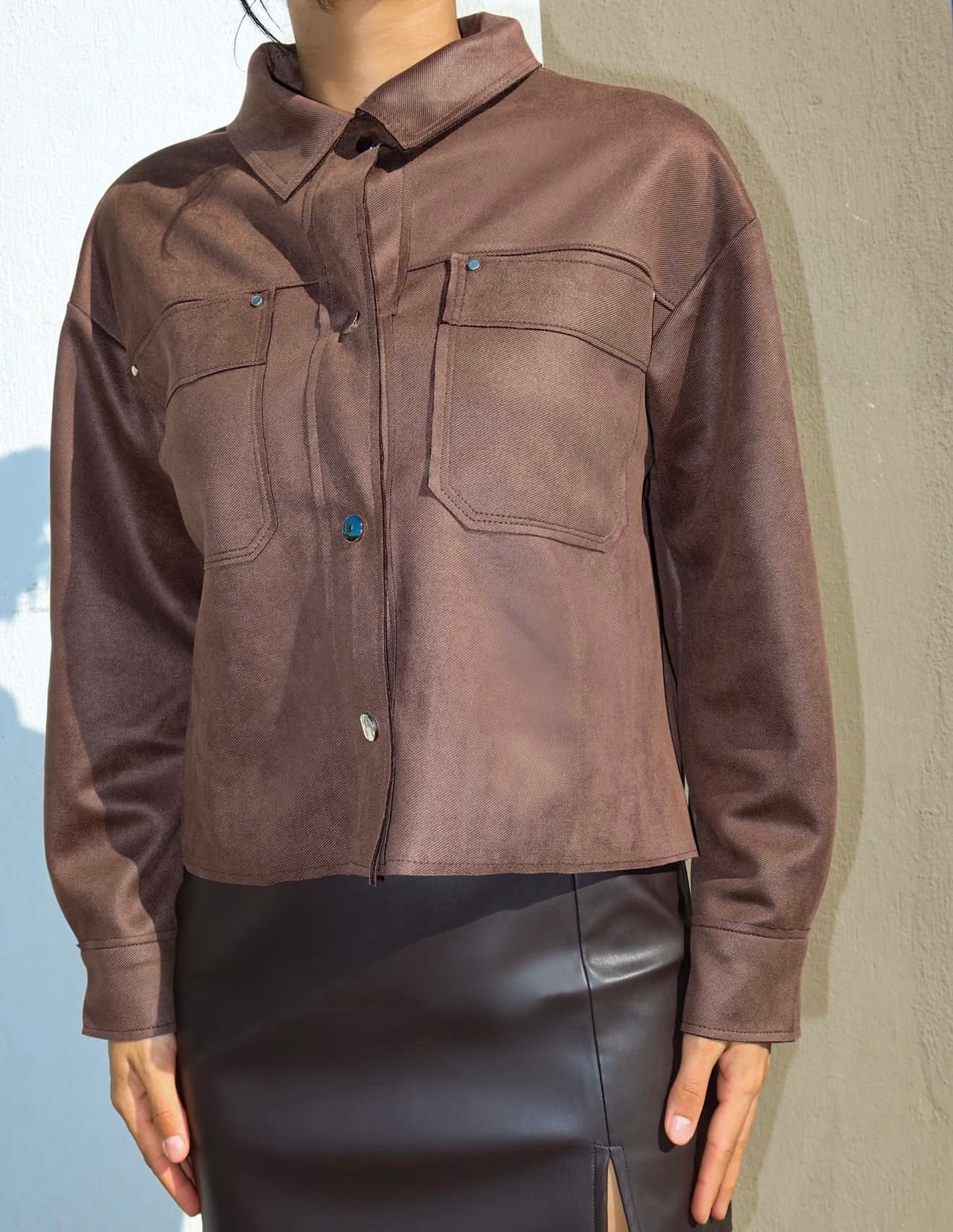 Suede Brown Jacket