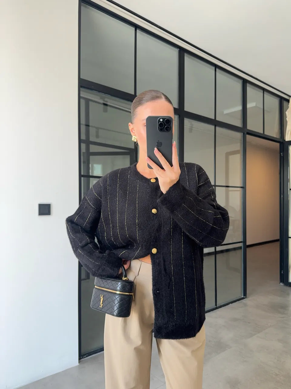 Striped Cardigan
