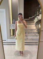 Halter Neck Midi-Dress
