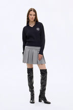 Navy State College Sweater