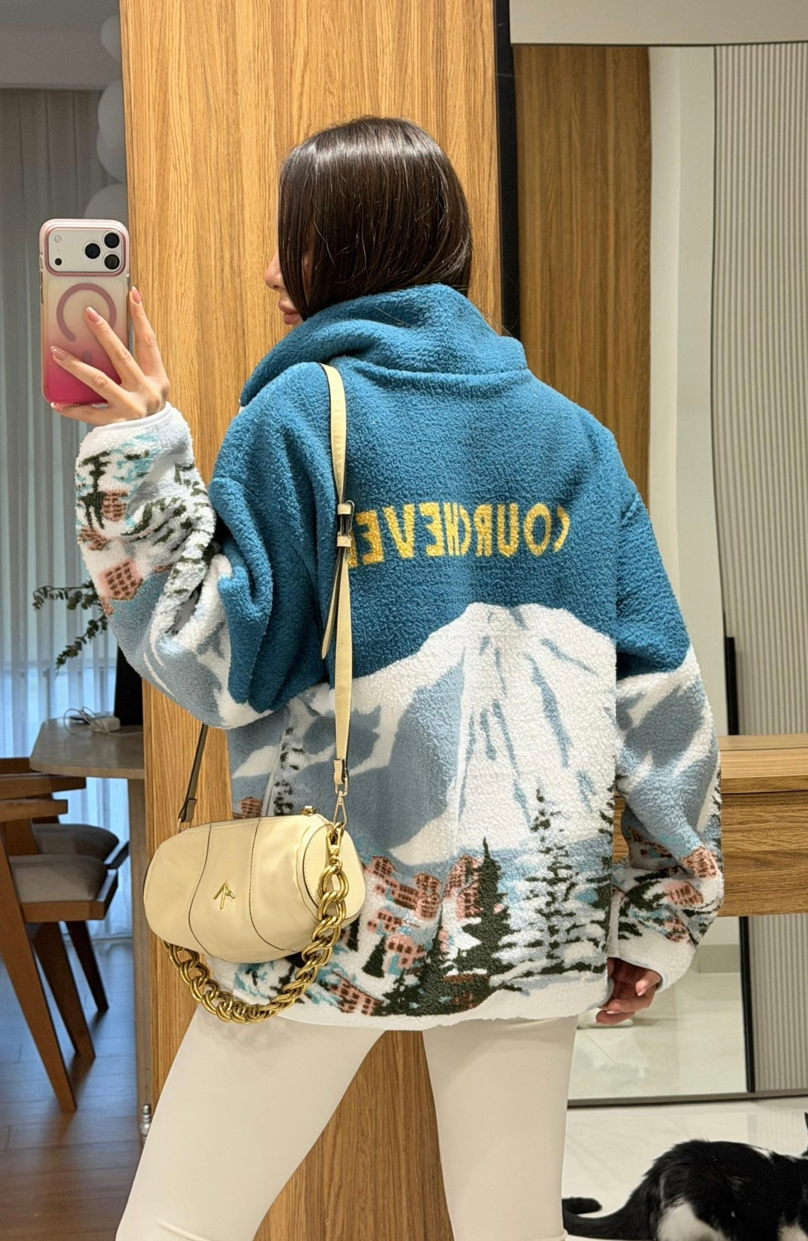 Blue Print Ski-Sweater