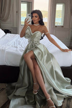 Bow Strapless Dress