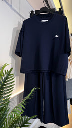 Navy Lacoste Set