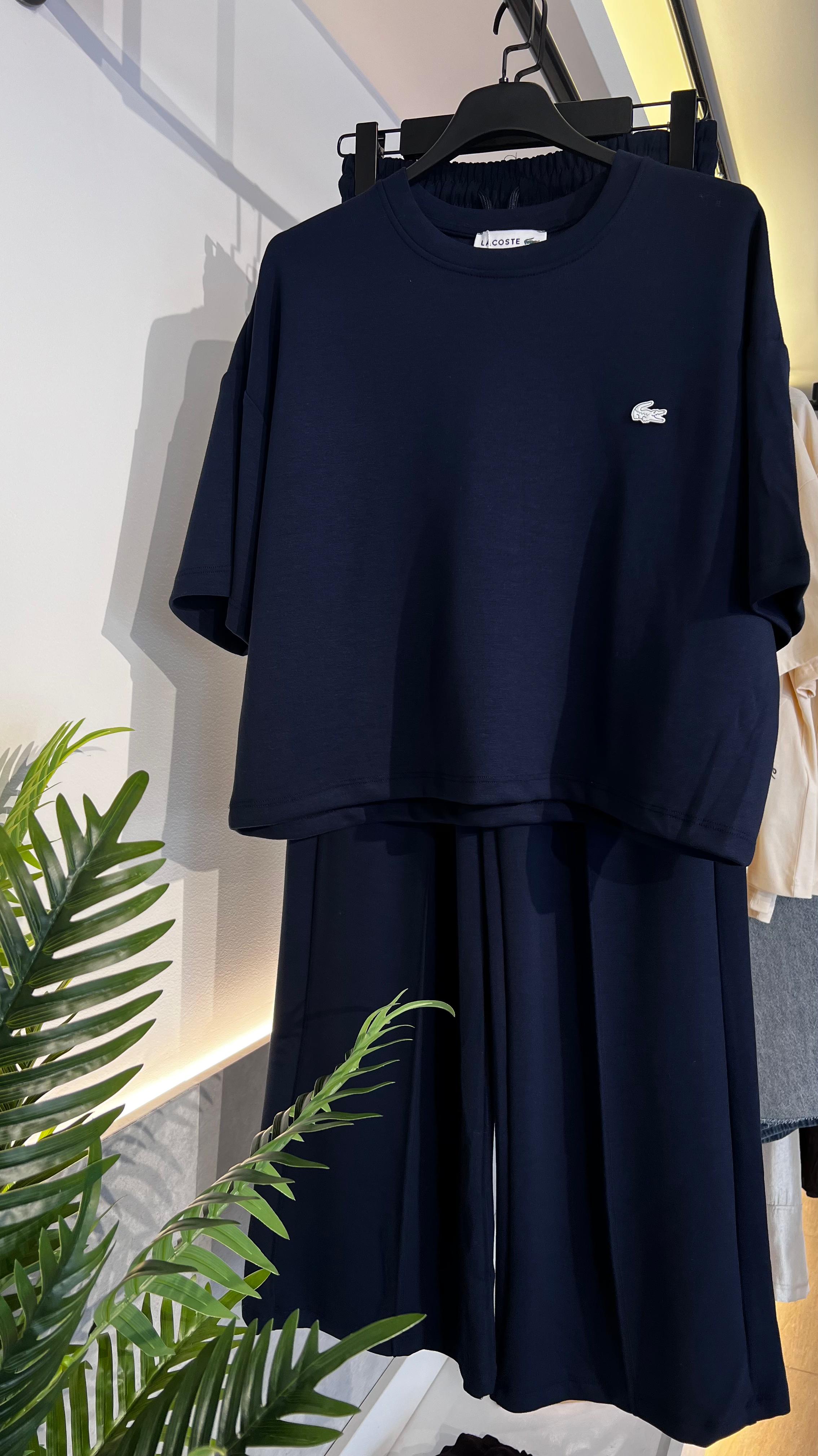 Navy Lacoste Set