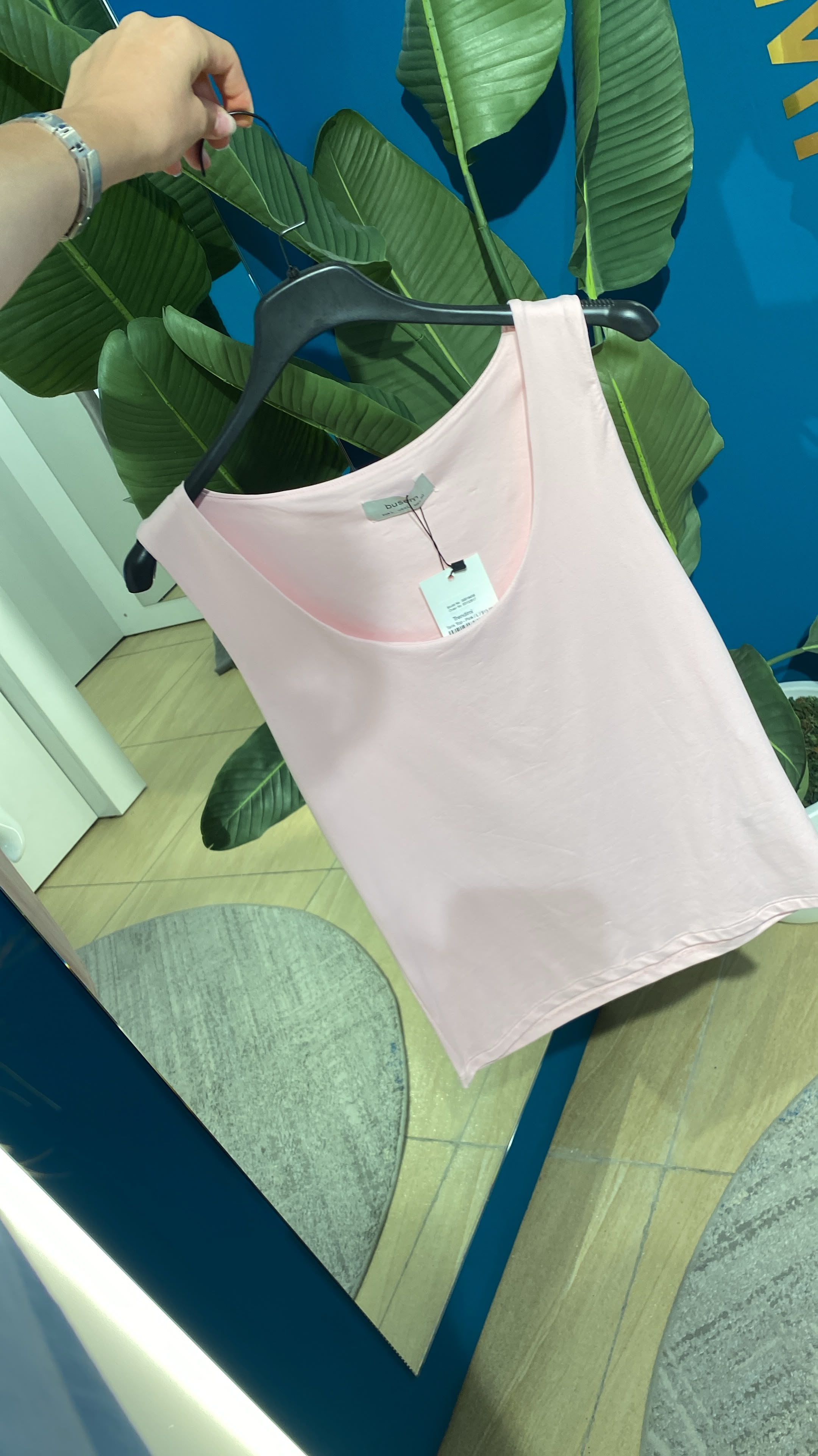 Lycra Tank Top - Pink