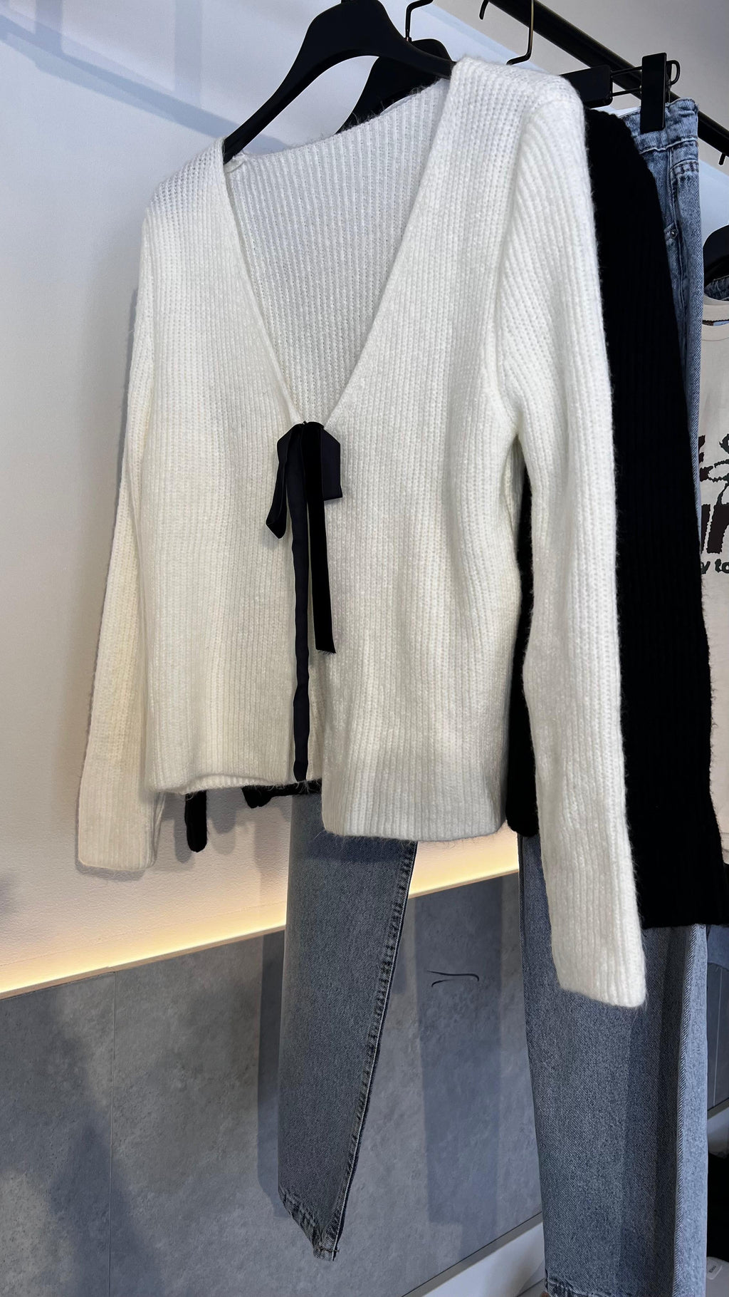 Ribbon Cardigan